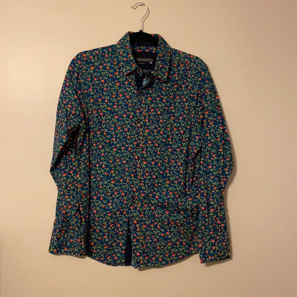Prejuicio Floral Button Down Shirt